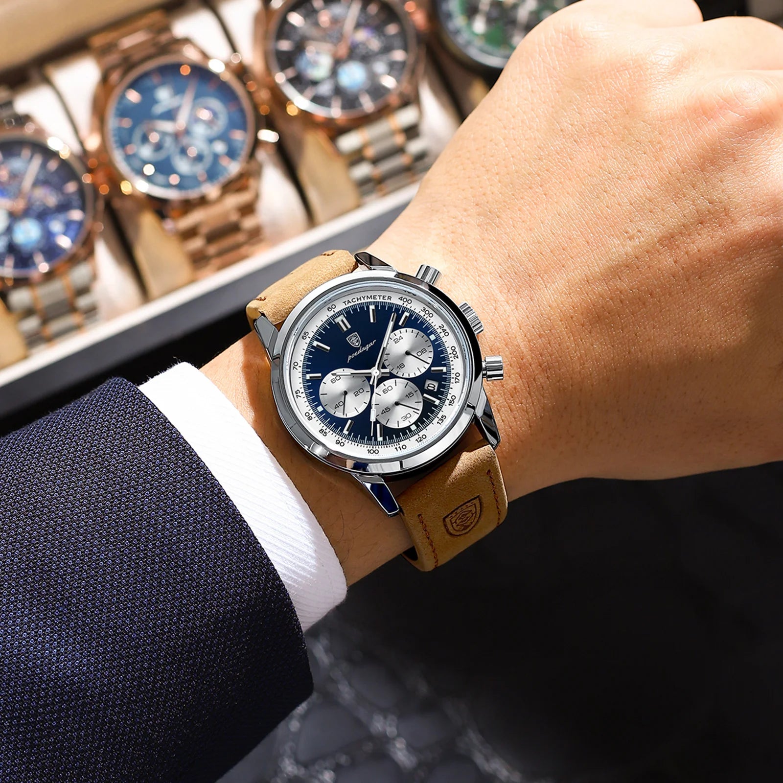 Classic Leather Men’s Watch