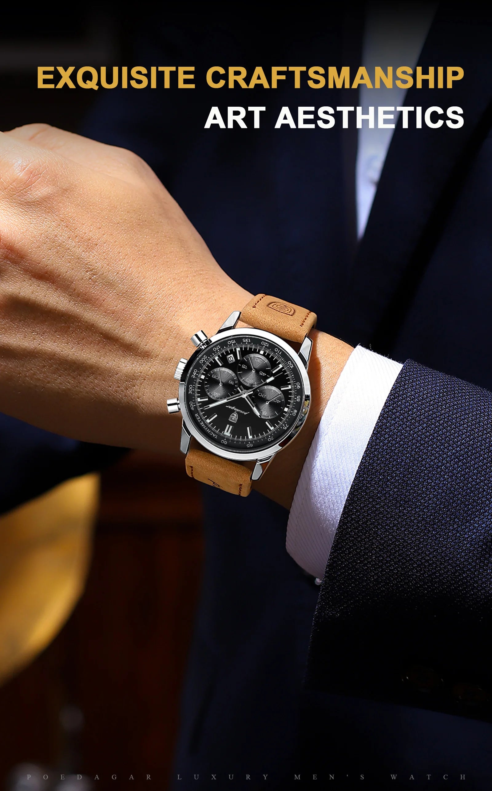 Classic Leather Men’s Watch