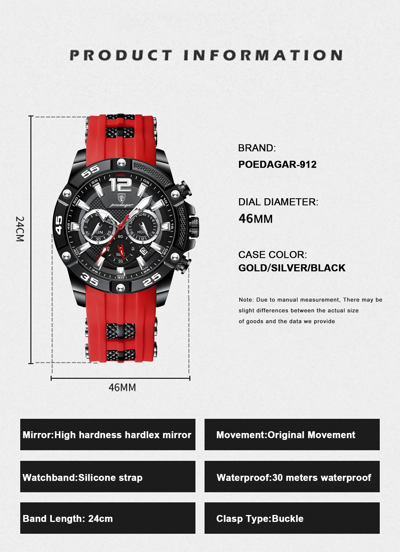 Timeless Luxury Men’s Watch