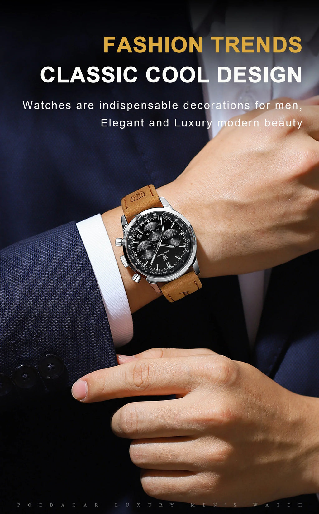 Classic Leather Men’s Watch