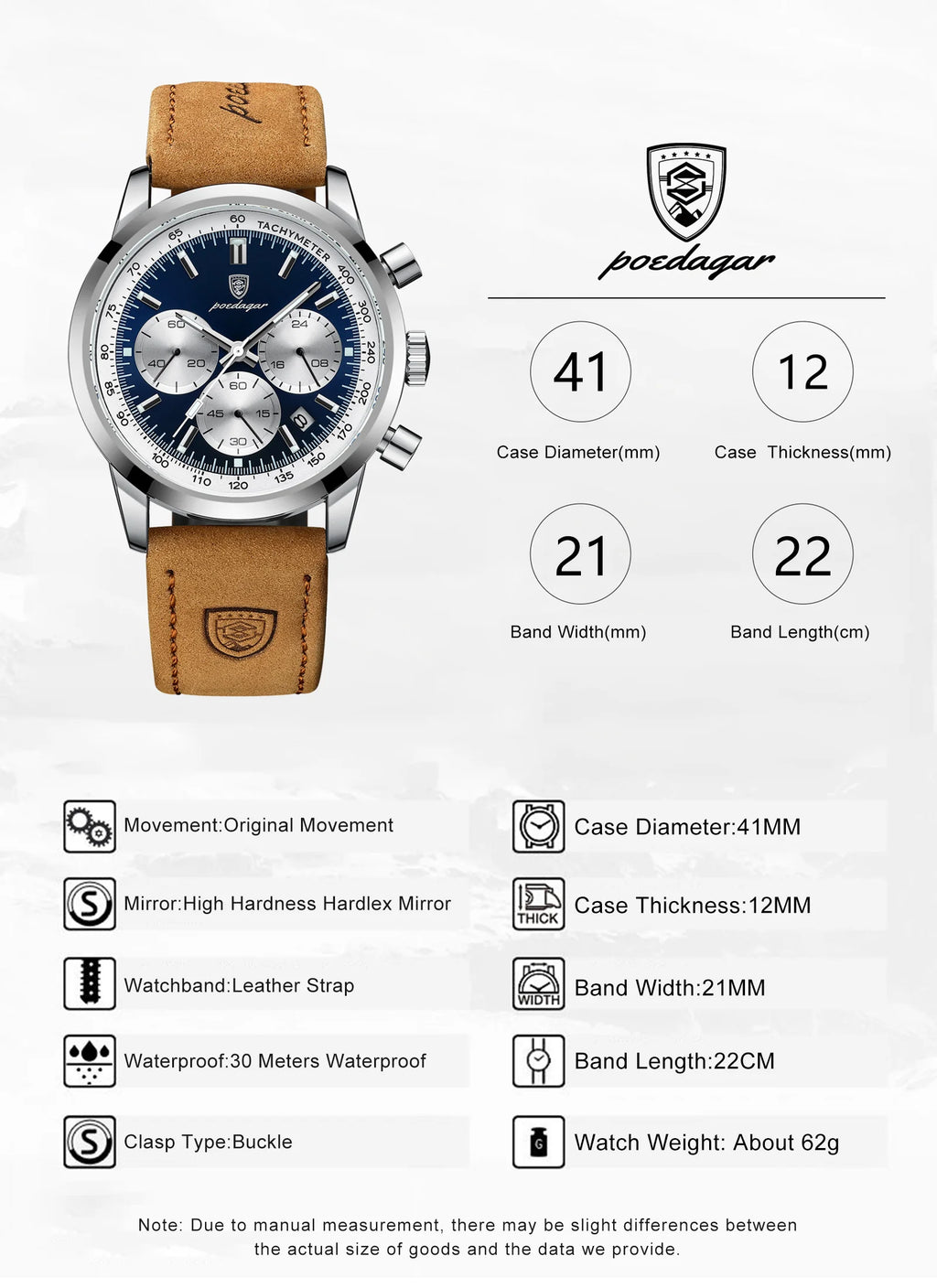 Classic Leather Men’s Watch
