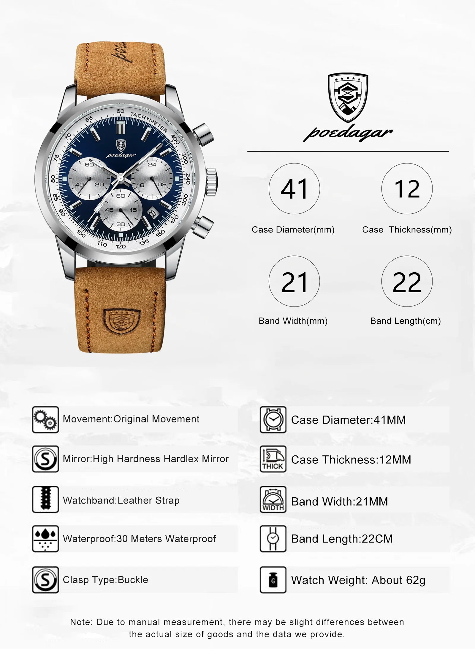 Classic Leather Men’s Watch