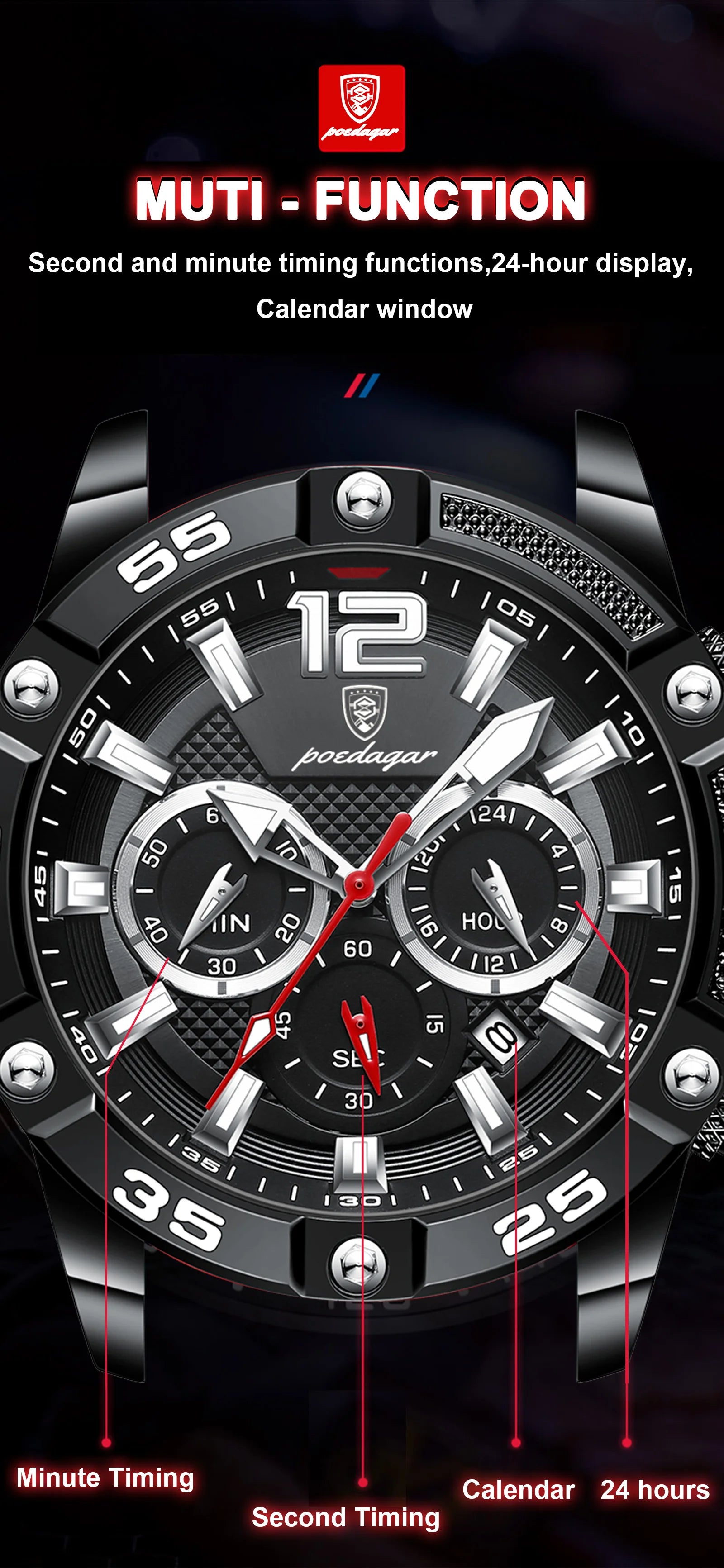 Timeless Luxury Men’s Watch